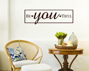 Beautiful Quotes Wall Decal Motivational Vinyl Art Stickers